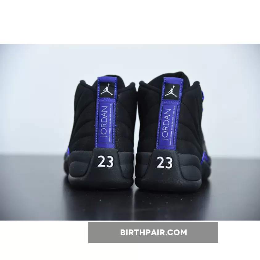 Air Jordan 12 Purple / Air Jordan 12 'Dark Concord' AJ12 Black/Black