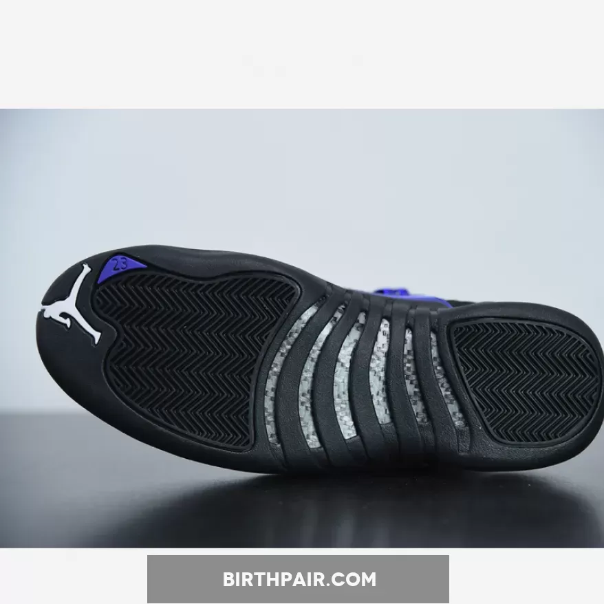 Air Jordan 12 Purple / Air Jordan 12 'Dark Concord' AJ12 Black/Black