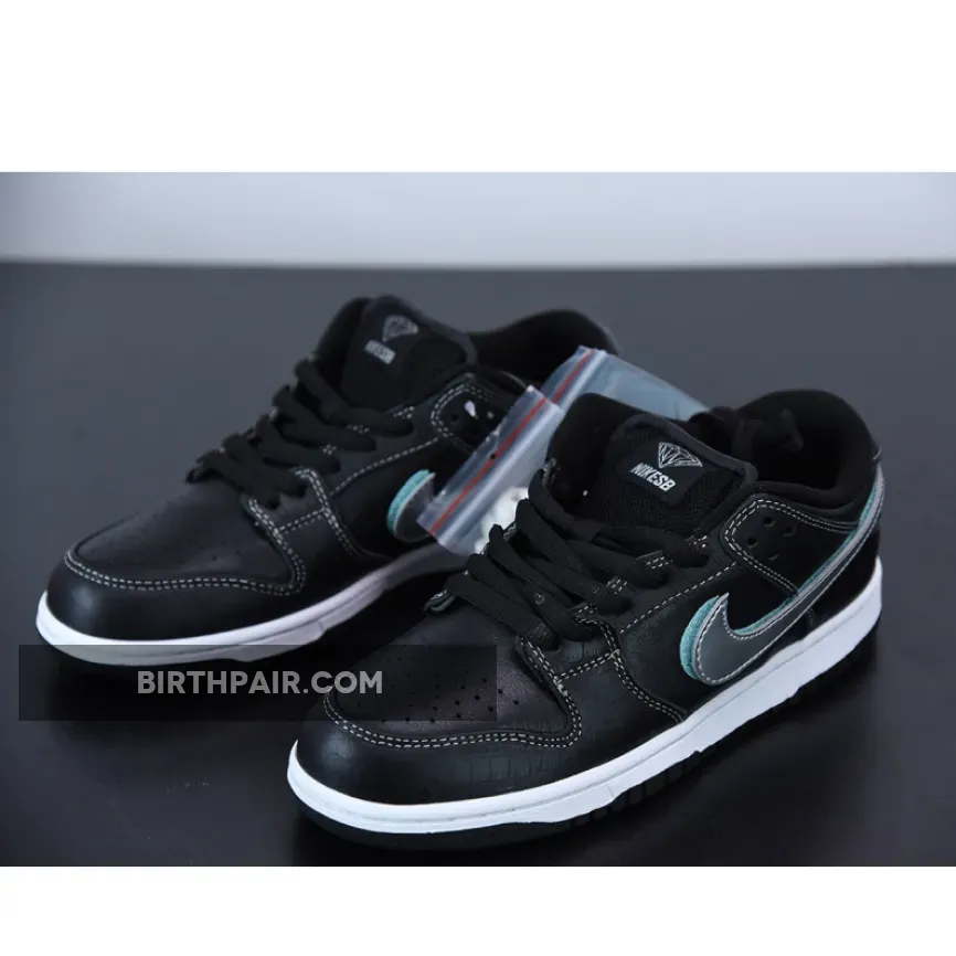 Diamond Dunk Low Diamond Supply Co. x Nike SB Dunk Low Black