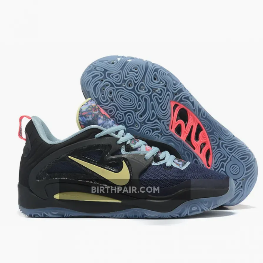 Nike KD 15 'Beginnings' Black/Sanddrift/Aura/Boarder Blue / Kd15 Beginnings