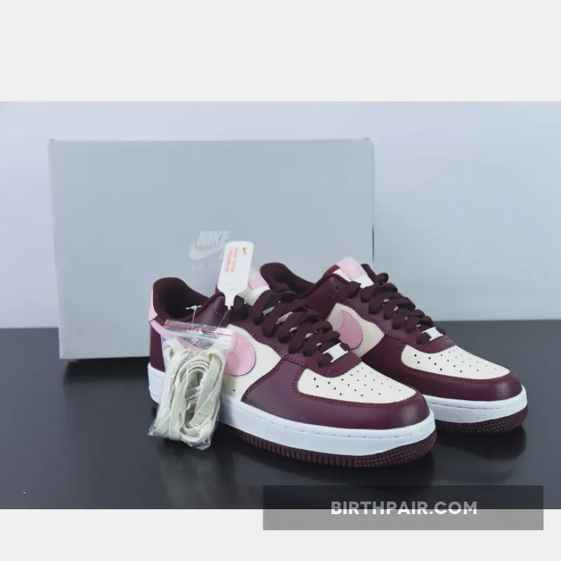 Night Maroon And Soft Pink / Nike Air Force 1 Low 'Valentine's Day' Sail/Night Maroon FD9925-161