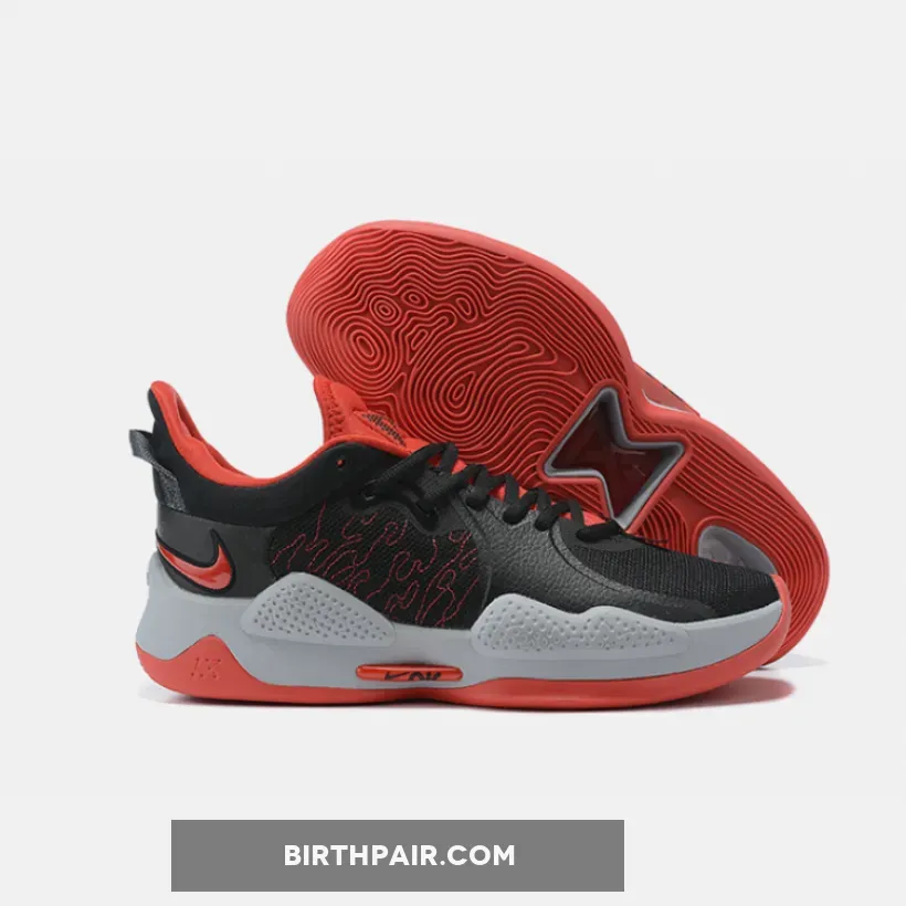 Red Pg 5 / Nike PG 5 'Bred' Black/University Red-White CW3143-002