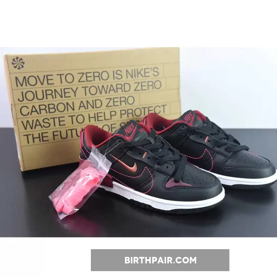 Nike Dunk Low Disrupt 2 Black Red Black Beetroot DV4024-003