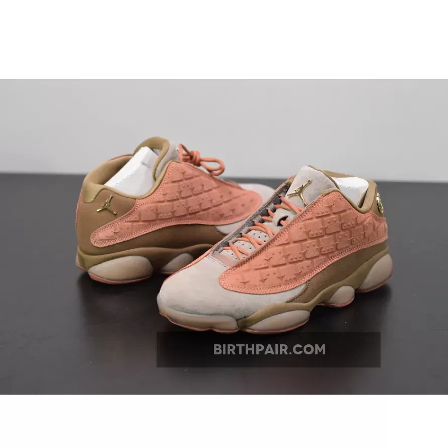 Clot Air Jordan 13 Low 'Terracotta Blush' AT3102-200 jordan 13 low terracotta