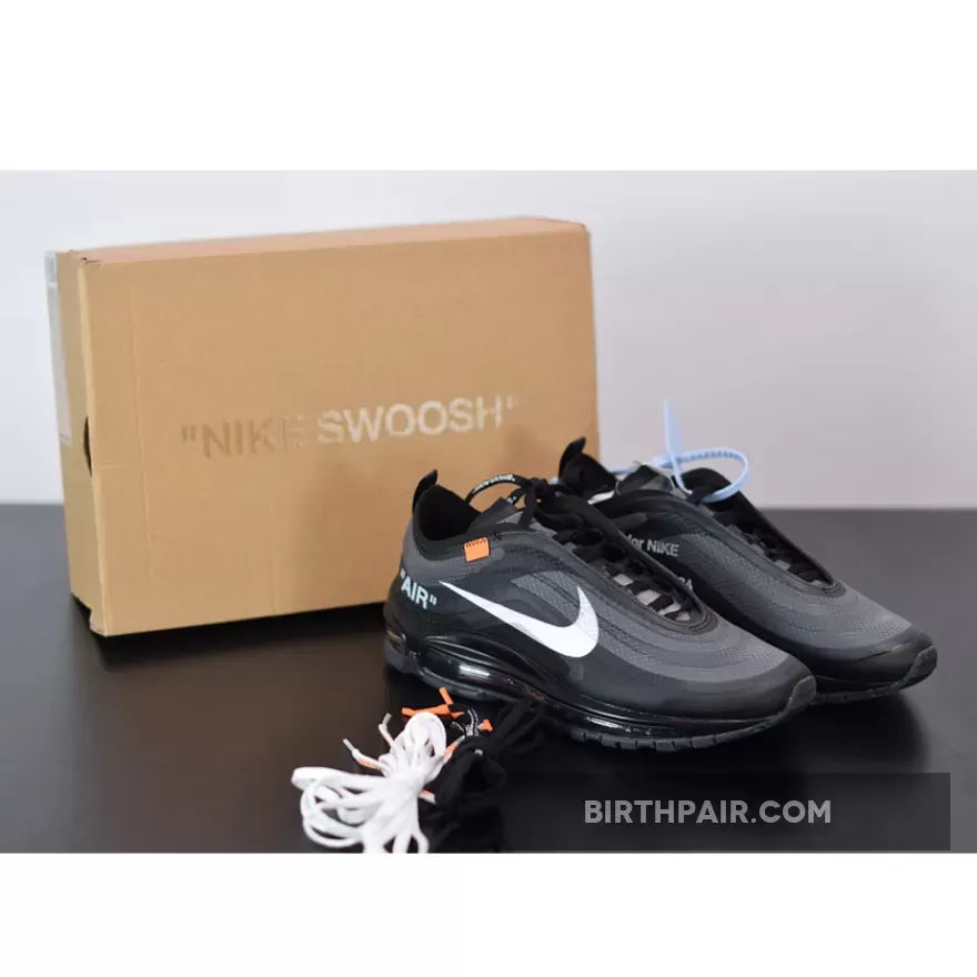 Off White Airmax 97 / The 10 : Air Max 97 Og 'Off-white' BLACK/WHITE-CONE-BLACK