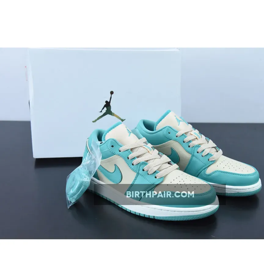 Teal And Orange Jordans / Air Jordan 1 Low Tropical Teal