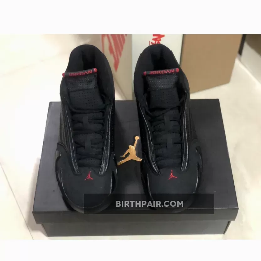 The Last Shot Jordan / Air Jordan 14 Retro 'Last Shot' AJ14 BLACK/VARSITY RED