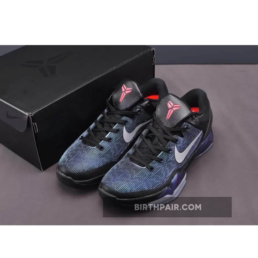 Invisibility Cloak Kobe 7 / Nike Zoom Kobe 7 'Invisibility Cloak' Black/Court Purple-Turquoise Blue