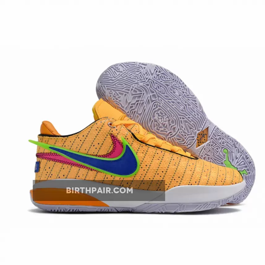 Lebron 20 Blue And Pink, Nike LeBron 20 Laser Orange/Racer Blue-Hyper Pink-White DJ5423-801