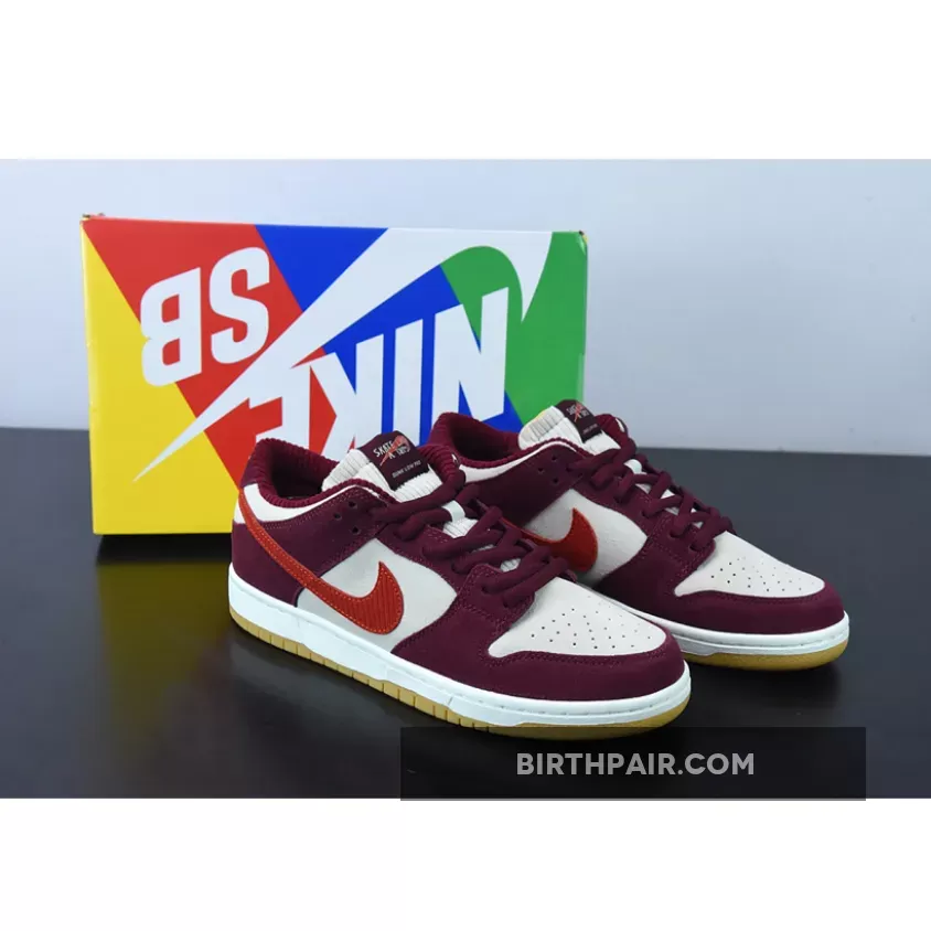 Skating Dunks / Skate Like a Girl x Nike SB Dunk Low Red White