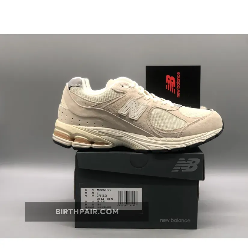 New Balance 2002R Calm Taupe Angora / New Balance 2002r Calm Taupe On Feet