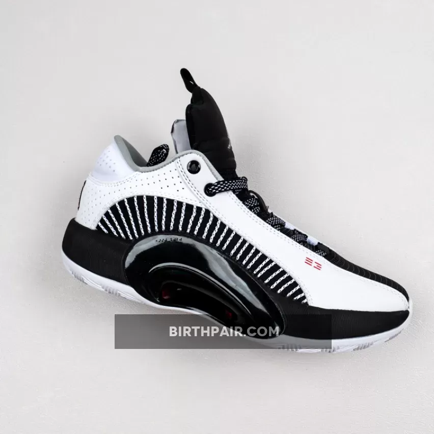 Air Jordan 35 Low White/Black/University Red CW2459-101
