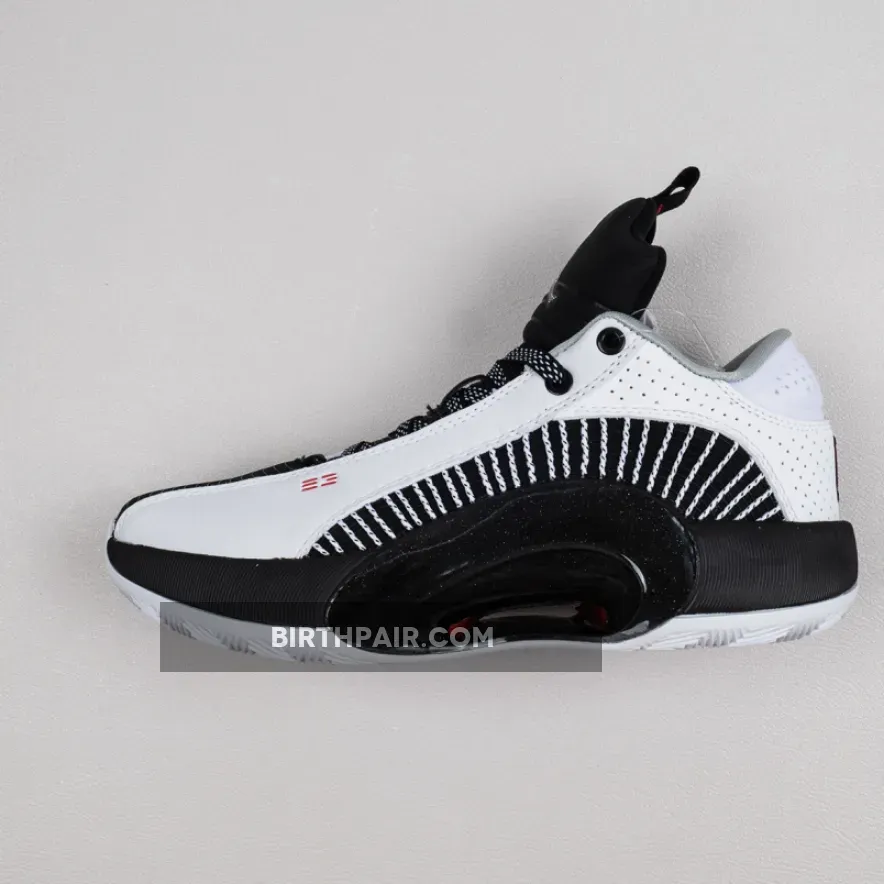 Air Jordan 35 Low White/Black/University Red CW2459-101