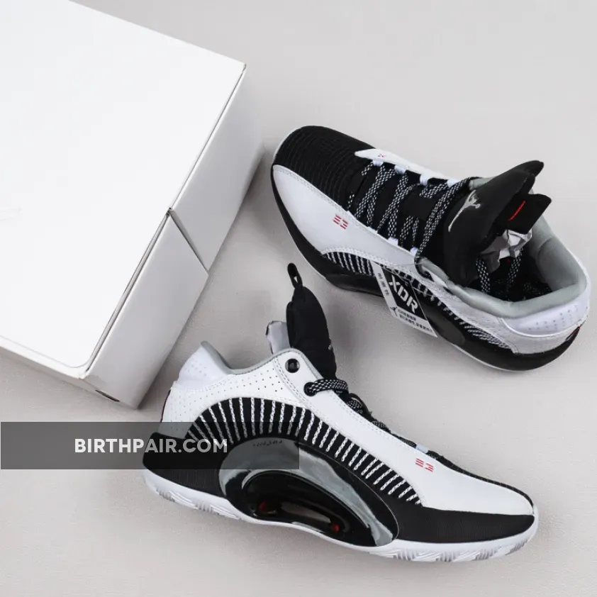 Air Jordan 35 Low White/Black/University Red CW2459-101