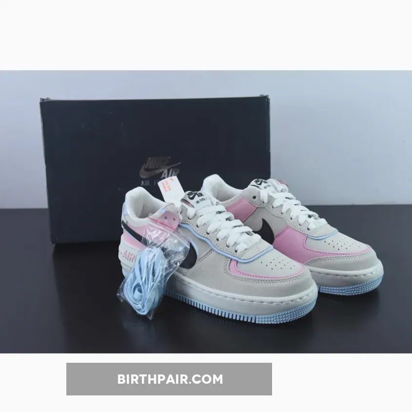 Nike Air Force 1 Shadow 'Hoops' White/Blue-Pink #af1 hoops