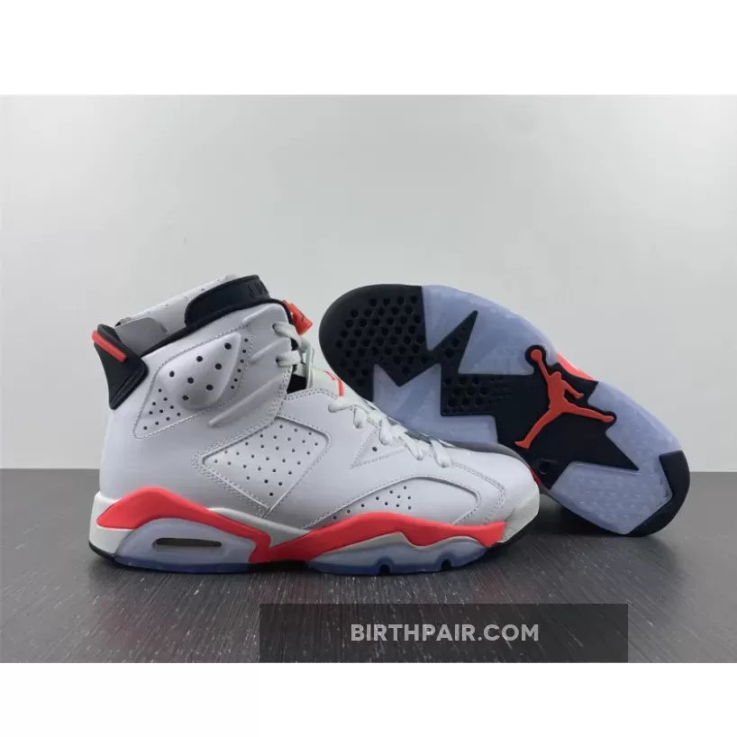 Jordan 6 White Infrared / Air Jordan 6 Retro 'Infrared' White/Infrared-Black