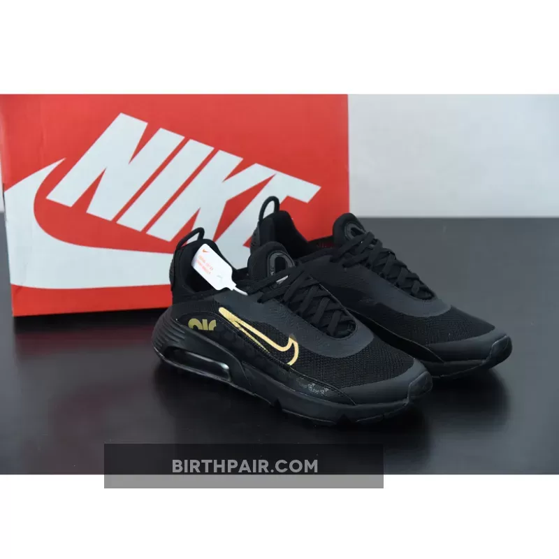 Nike Air Max 2090 Black Metallic Gold DC4120-001 1675866477