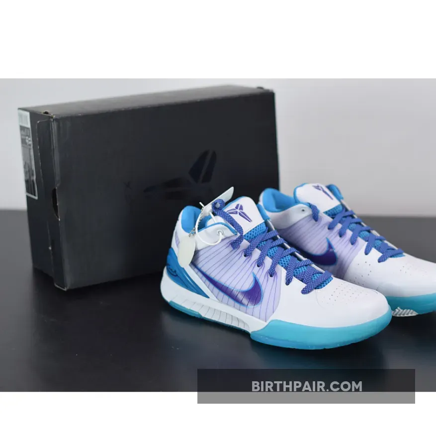Kobe Draft Day Shoes / Nike Zoom Kobe 4 Protro 'Draft Day' White Blue