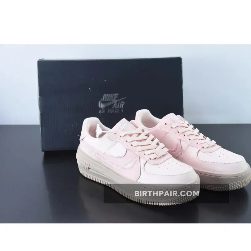Nike Air Force 1 PLT.AF.ORM Atmosphere/Pink Oxford DJ9946-600 #nike air force 1 plt.af.orm pink