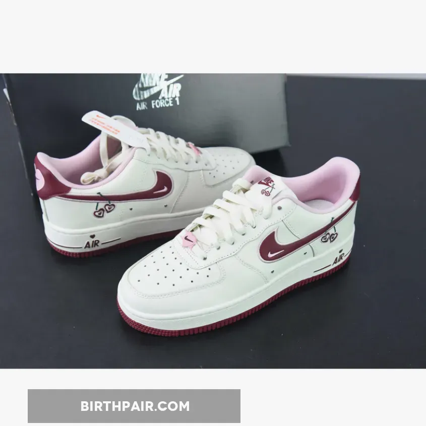 Nike Air Force 1 Valentines Day 2023 Release Date #Nike Air Force 1 Low 'Valentine's Day 2023' Sail/Pink-Red