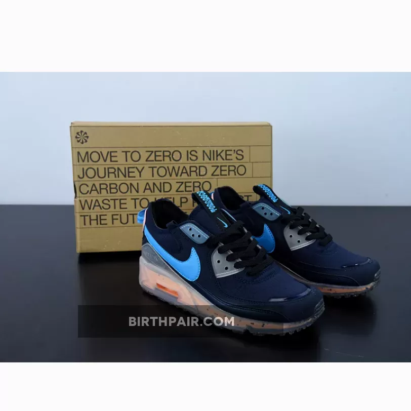 Kids Nike Air Max 90 Terrascape Obsidian Marina DH4677-400 / nike terrascape obsidian