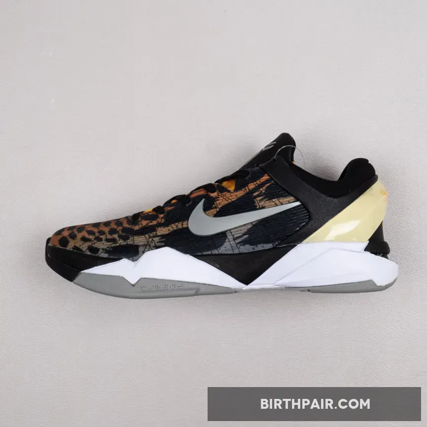 Nike Kobe 7 System 'Cheetah' Circuit Orange/Medium Grey-Black-Sail / Kobe 7 Shoes