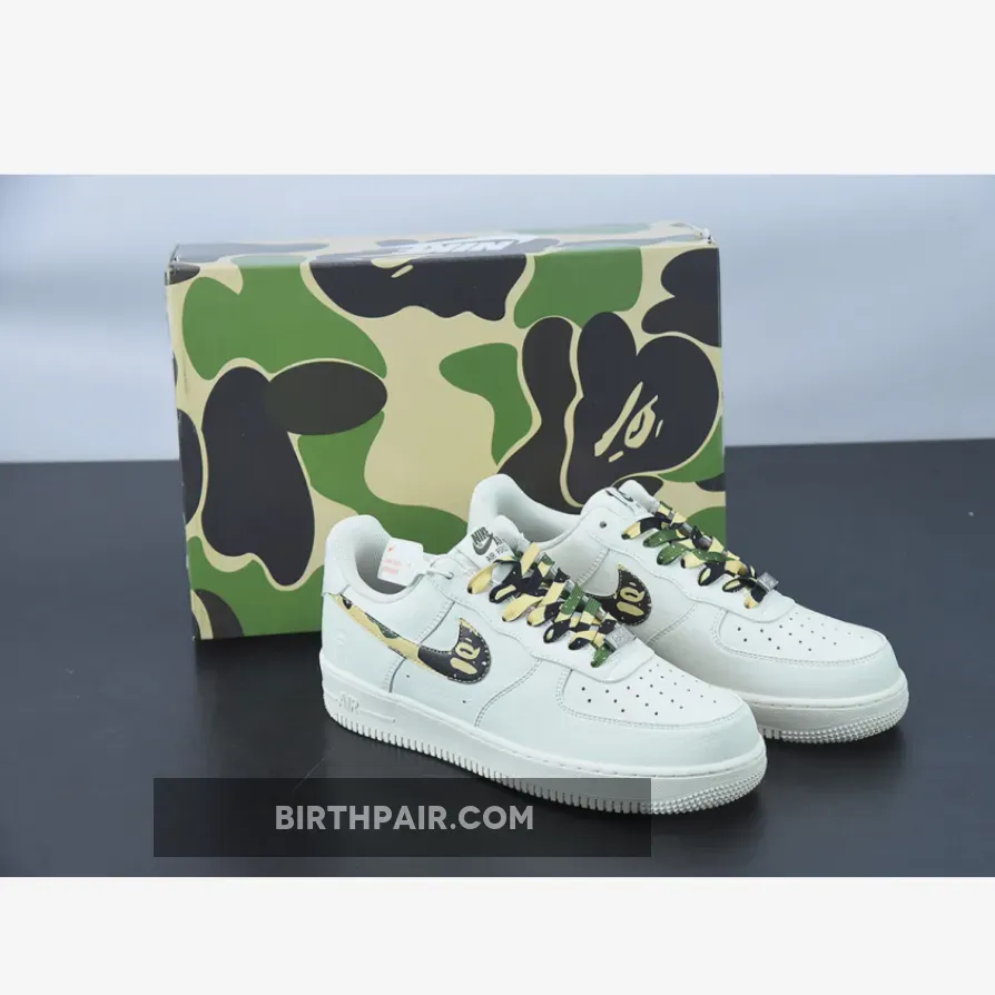 Bapesta Air Force 1 / Bapesta x Nike Air Force 1 Low White