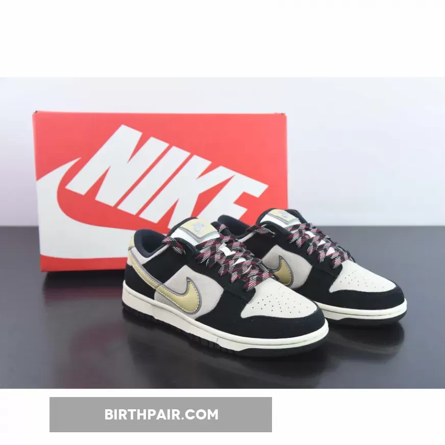 Nike Dunk Low LX Black/Team Gold-Coconut Milk Nike Sb Dunk Suede