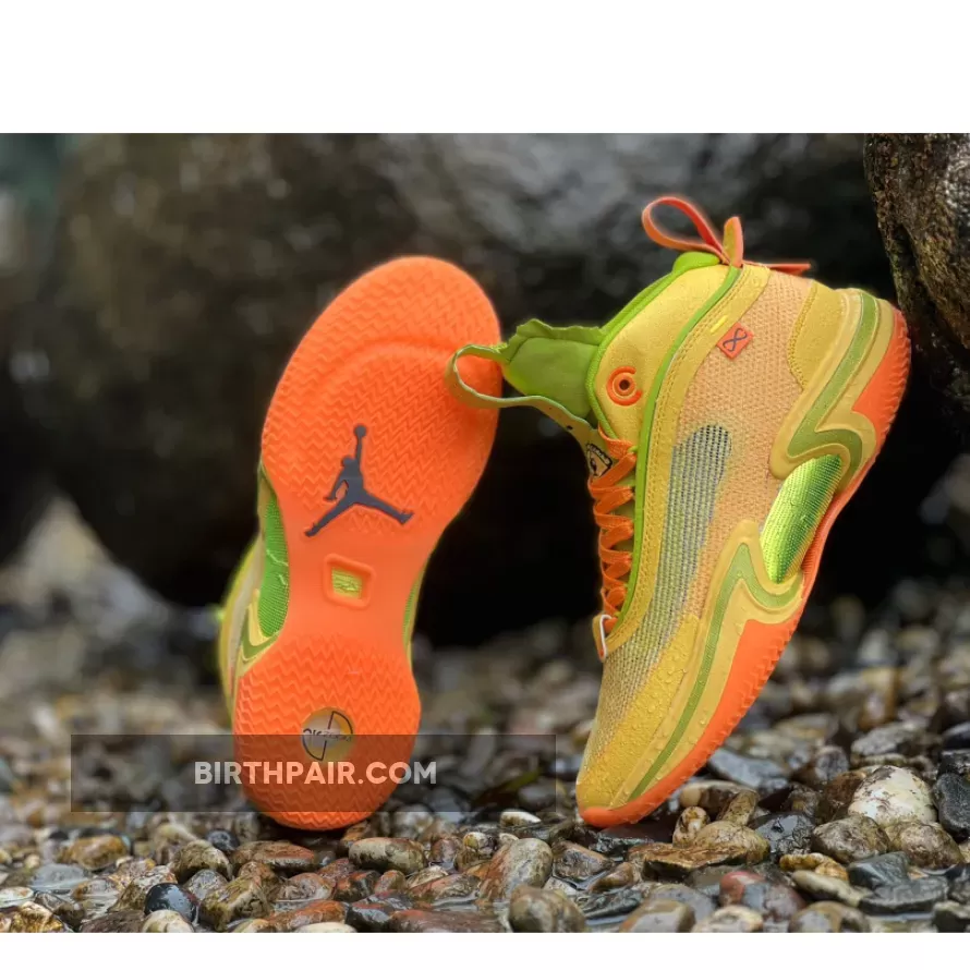 Air Jordan 36 'Nitro Taco Jay' Citron Pulse/Atomic Green-Cone-Black DQ6866-803 - Taco Jay Nike