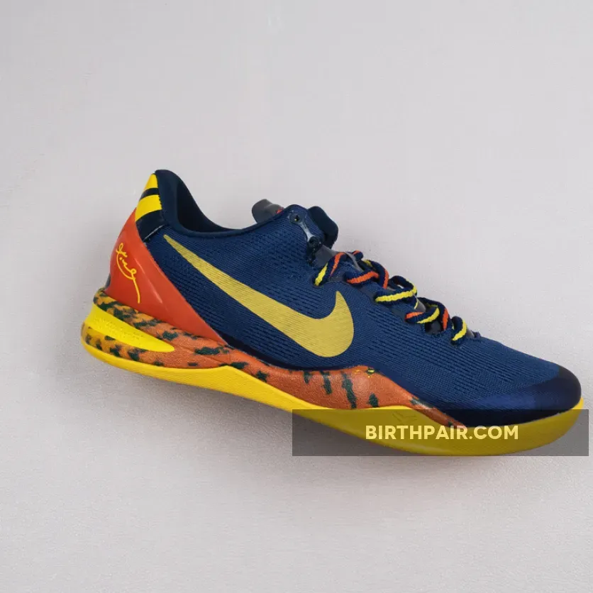 Kobe Barcelona 8 / Nike Kobe 8 System Barcelona Deep Royal/Team Orange