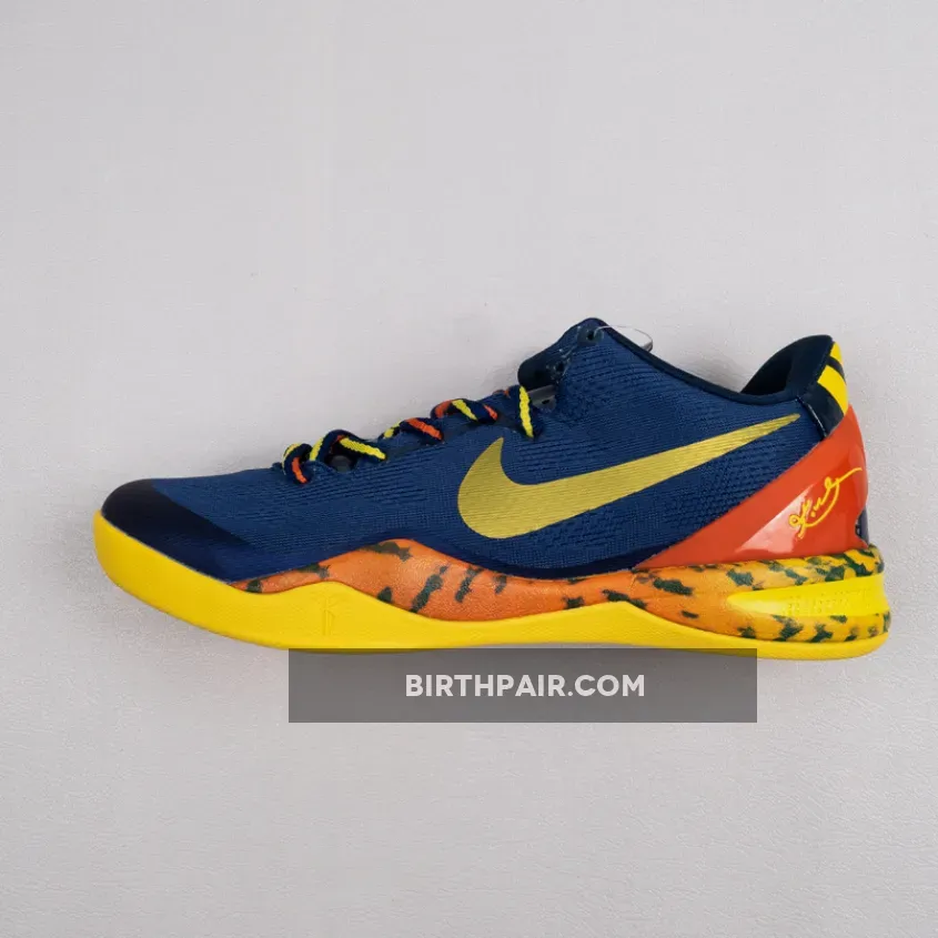 Kobe Barcelona 8 / Nike Kobe 8 System Barcelona Deep Royal/Team Orange