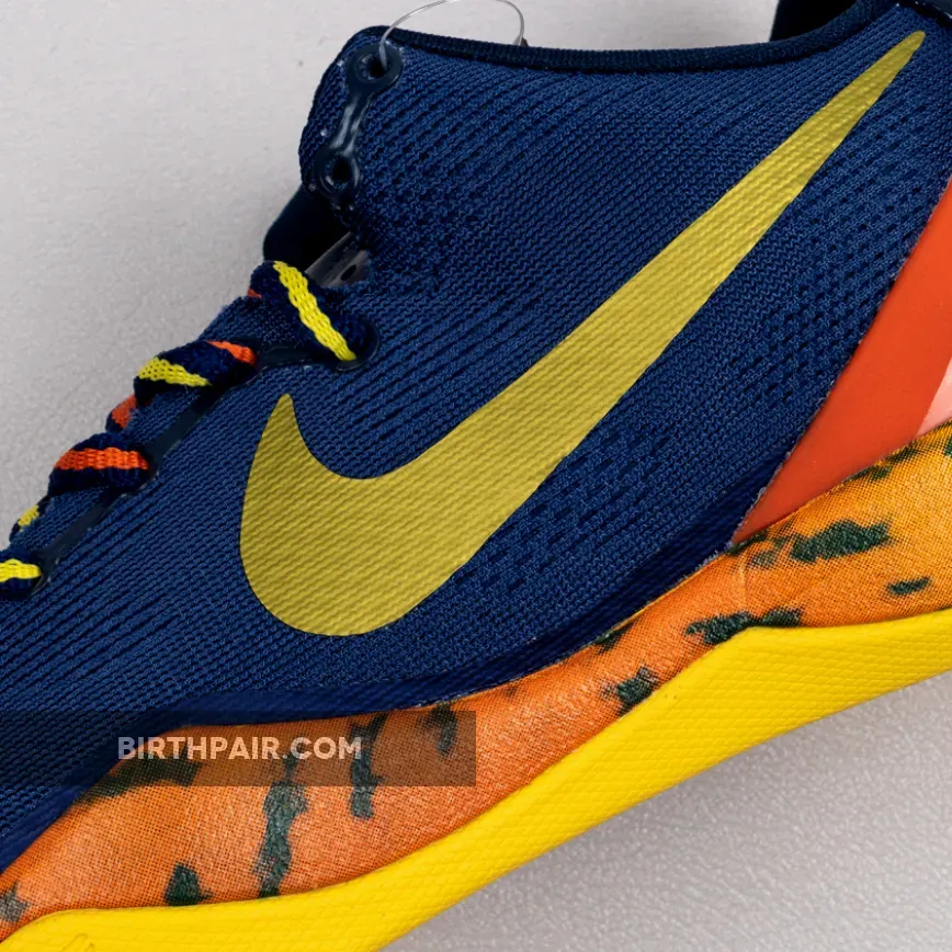 Kobe Barcelona 8 / Nike Kobe 8 System Barcelona Deep Royal/Team Orange