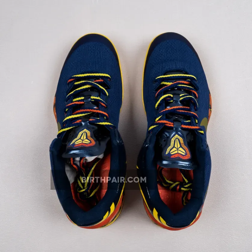Kobe Barcelona 8 / Nike Kobe 8 System Barcelona Deep Royal/Team Orange