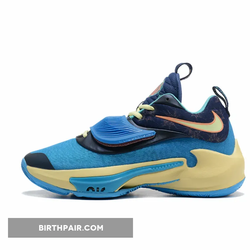 Nike Zoom Freak 3 Valentine's Day Blue/Pink-Pale Yellow DH7347-900 Nike Zoom Freak 3 Valentine's Day