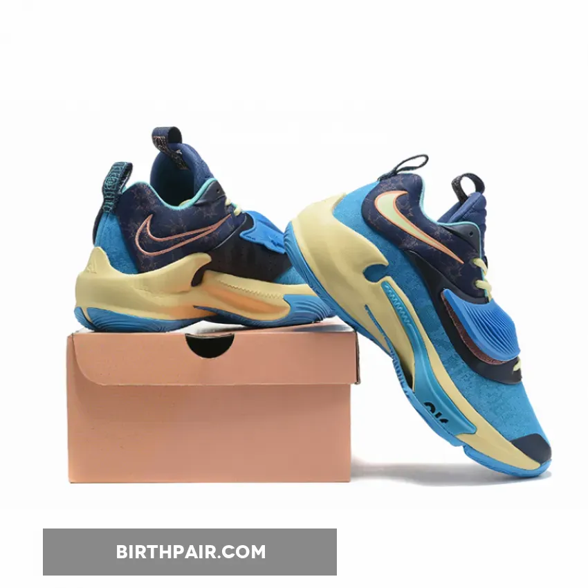 Nike Zoom Freak 3 Valentine's Day Blue/Pink-Pale Yellow DH7347-900 Nike Zoom Freak 3 Valentine's Day