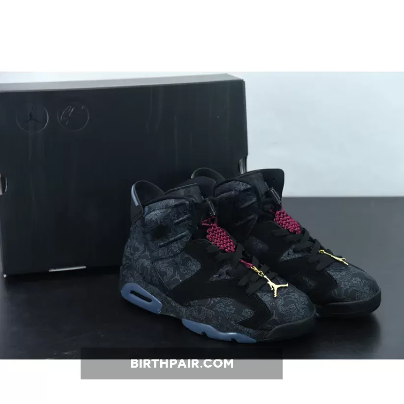 Air Jordan 6 'Singles Day' Black DB9818-001 / women jordan 6s