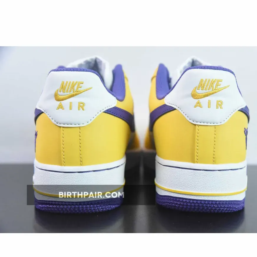 Air Force 1 Kobe Bryant / Kobe Bryant X Nike Air Force 1 Low White/Varsity Maize/Purple