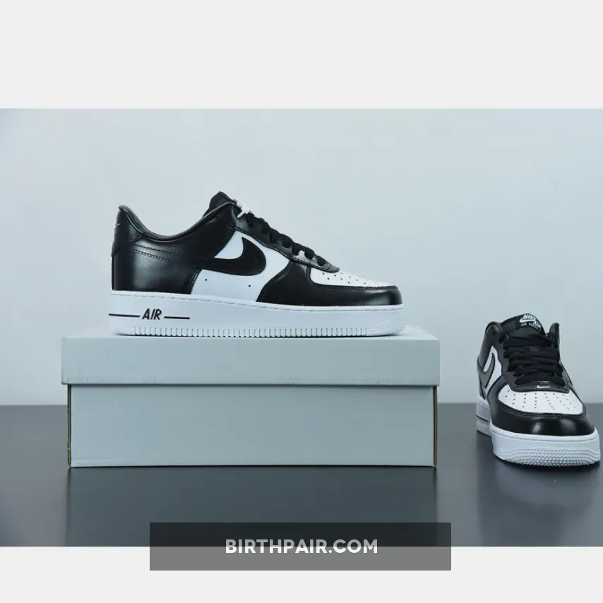 Tuxedo With Dunks Nike Air Force 1 Low 'Tuxedo' Black White