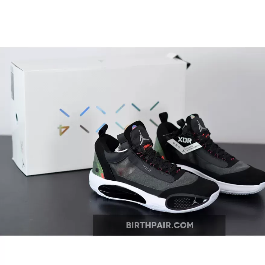 Jordan 34 Red / Air Jordan 34 Low Heritage Black Red CU3475-001