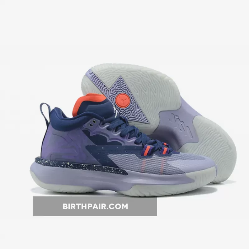 Glow-In-The-Dark Jordan Zion 1 'ZNA' Blue Void/Fierce Purple / nike dunk indigo haze