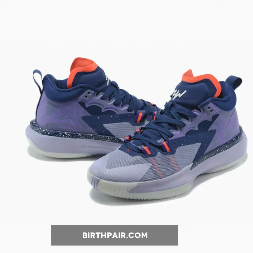 Nike Dunk Zion Glow-In-The-Dark Jordan Zion 1 'ZNA' Blue Void/Fierce Purple