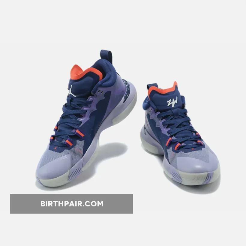 Nike Dunk Zion Glow-In-The-Dark Jordan Zion 1 'ZNA' Blue Void/Fierce Purple