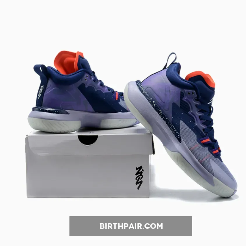 Nike Dunk Zion Glow-In-The-Dark Jordan Zion 1 'ZNA' Blue Void/Fierce Purple