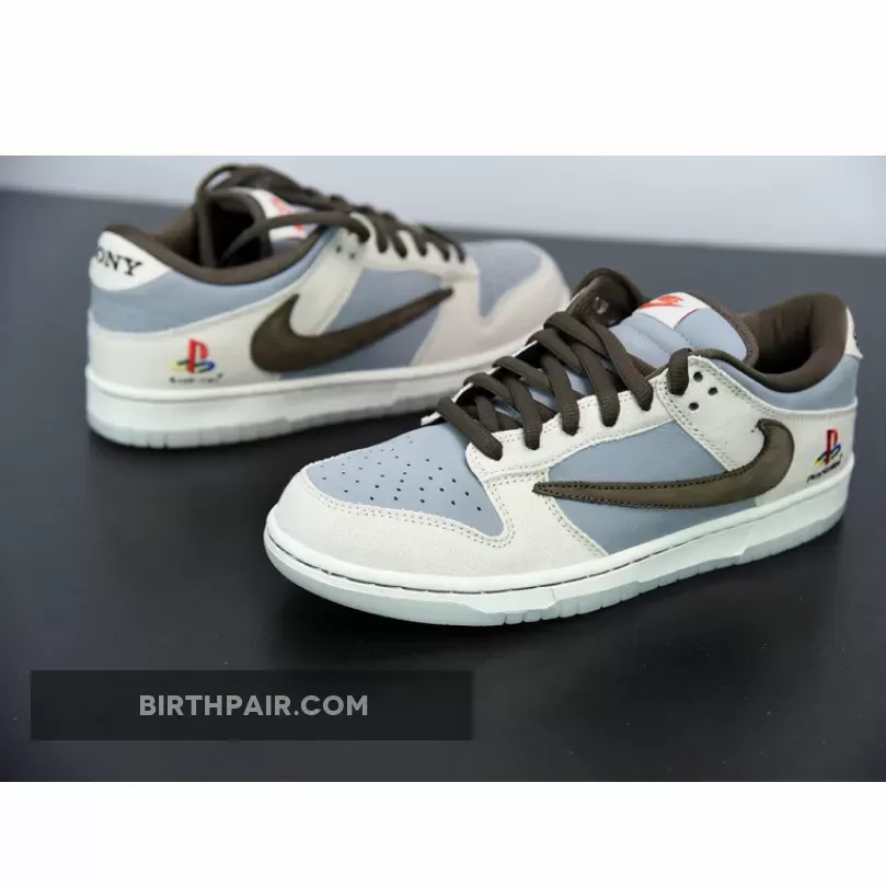 travis scott play station dunks