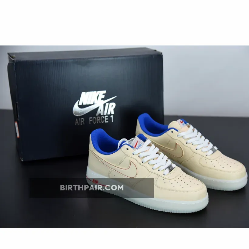 Air Force 1 Icy Bottoms Nike Air Force 1 Low '07 LV8 'Ice Sole' Guava Ice/Game Royal