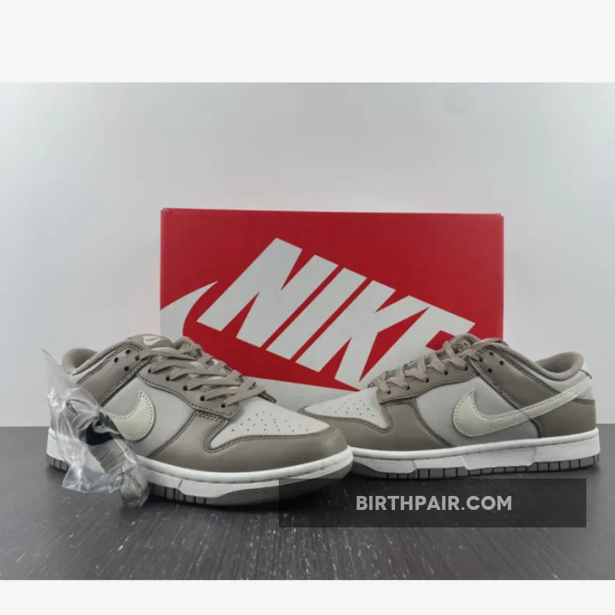 Moon Fossil Nike Dunks / Nike Dunk Low Grey Beige