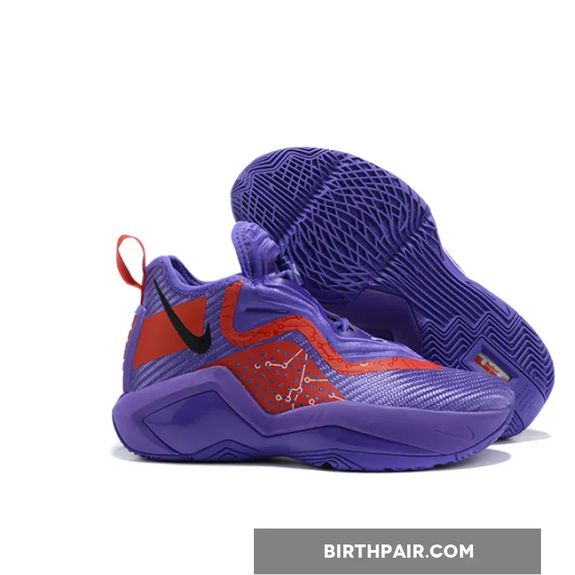 Nike LeBron Soldier 14 Purple Red / lebron soldier purple