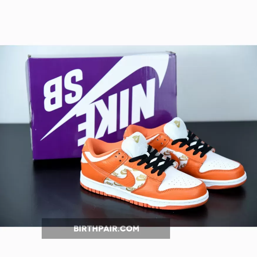 Nike SB Dunk Low Orange White Nike Sb Restock 1675867570
