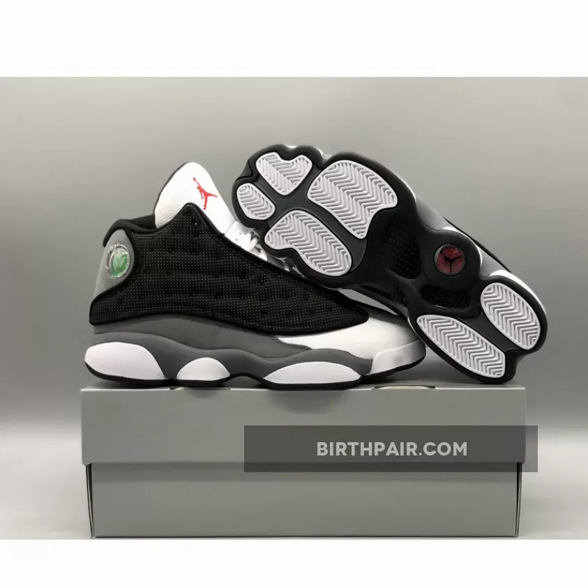 Air Jordan 13 'Black Flint' Black/University Red-Flint Grey-White / black flint 13 release date