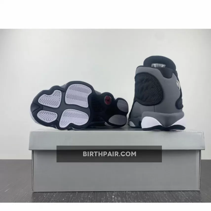Air Jordan 13 'Black Flint' Black/University Red-Flint Grey-White / black flint 13 release date